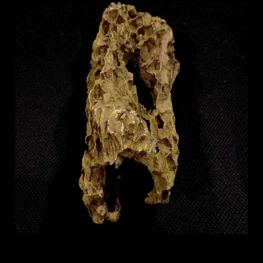 Synthetic Resin Tan-Colored Driftwood Natural Brown Reptile Habitat Decor